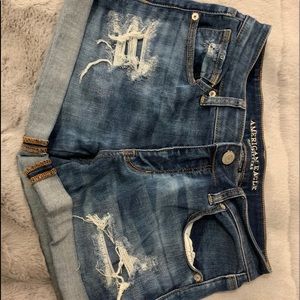Blue Jean Shorts